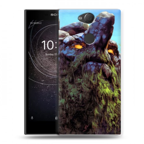 Дизайнерский силиконовый с усиленными углами чехол для Sony Xperia XA2 Dota 2