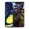 Дизайнерский пластиковый чехол для Samsung Galaxy A80 Dota 2