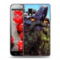 Дизайнерский пластиковый чехол для LG Optimus G Dota 2