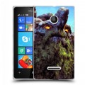 Дизайнерский пластиковый чехол для Microsoft Lumia 435 Dota 2