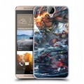 Дизайнерский пластиковый чехол для HTC One E9+ Dota 2