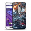 Дизайнерский пластиковый чехол для Lenovo Moto G Dota 2