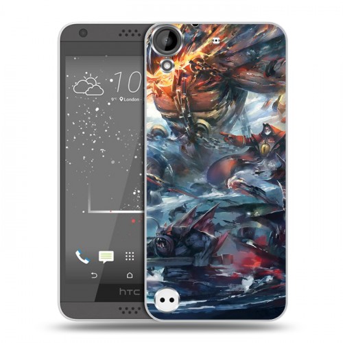 Дизайнерский пластиковый чехол для HTC Desire 530 Dota 2