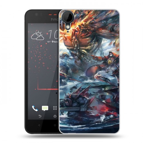 Дизайнерский пластиковый чехол для HTC Desire 825 Dota 2