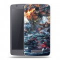 Дизайнерский силиконовый чехол для ZTE Blade L5 Dota 2