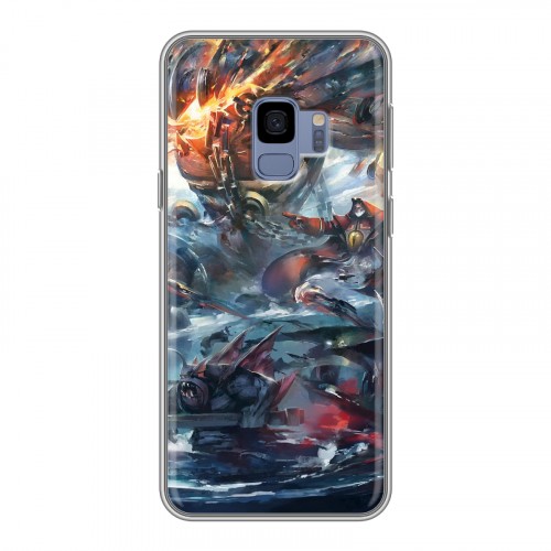 Дизайнерский пластиковый чехол для Samsung Galaxy S9 Dota 2