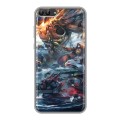 Дизайнерский силиконовый чехол для Huawei P Smart Dota 2