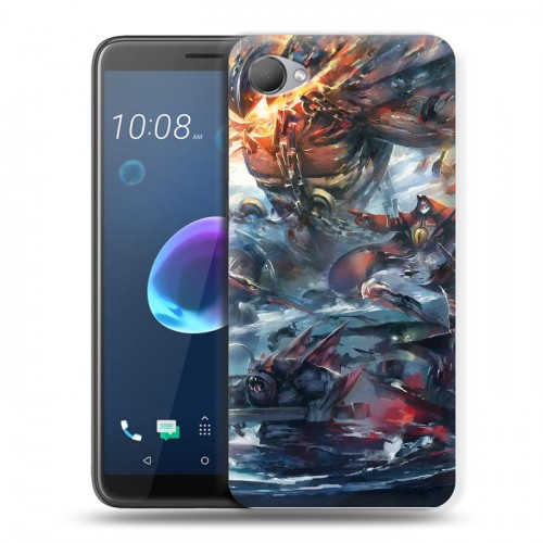 Дизайнерский пластиковый чехол для HTC Desire 12 Dota 2