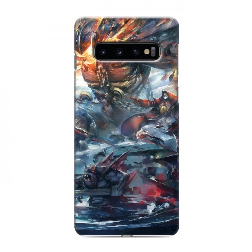 Дизайнерский силиконовый чехол для Samsung Galaxy S10 Dota 2