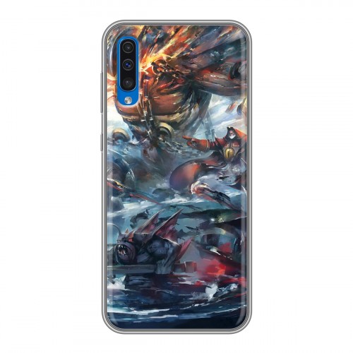 Дизайнерский силиконовый чехол для Samsung Galaxy A50 Dota 2