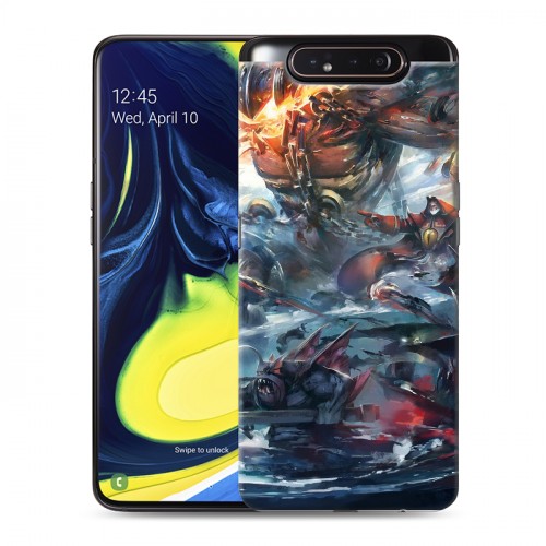 Дизайнерский пластиковый чехол для Samsung Galaxy A80 Dota 2