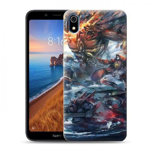 Дизайнерский силиконовый чехол для Xiaomi RedMi 7A Dota 2