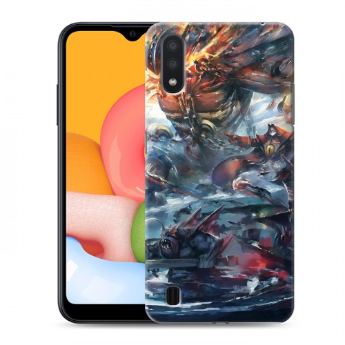 Дизайнерский силиконовый чехол для Samsung Galaxy M01 Dota 2