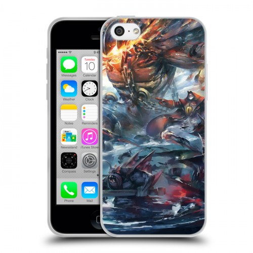 Дизайнерский пластиковый чехол для Iphone 5c Dota 2