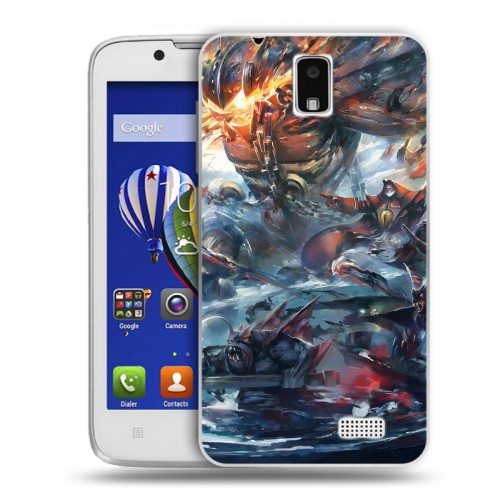 Дизайнерский пластиковый чехол для Lenovo A328 Dota 2