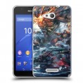 Дизайнерский пластиковый чехол для Sony Xperia E4g Dota 2