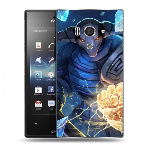 Дизайнерский пластиковый чехол для Sony Xperia acro S Dota 2