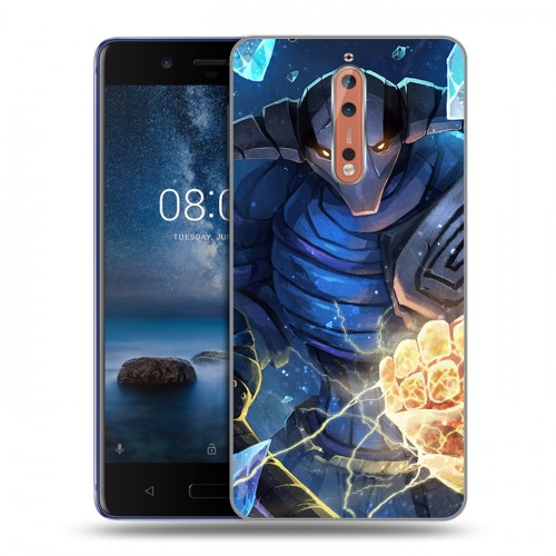 Дизайнерский пластиковый чехол для Nokia 8 Dota 2