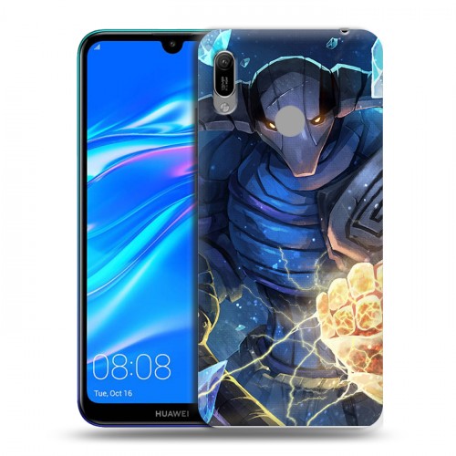 Дизайнерский пластиковый чехол для Huawei Y6 (2019) Dota 2