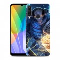 Дизайнерский пластиковый чехол для Huawei Y6p Dota 2