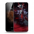 Дизайнерский пластиковый чехол для Huawei G8 Dota 2