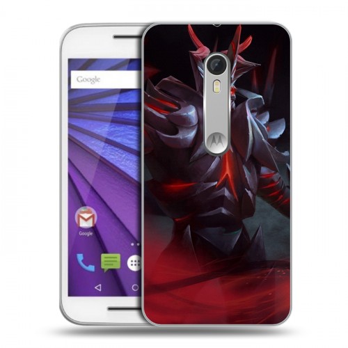 Дизайнерский пластиковый чехол для Lenovo Moto G Dota 2