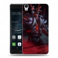 Дизайнерский пластиковый чехол для Huawei Y6II Dota 2