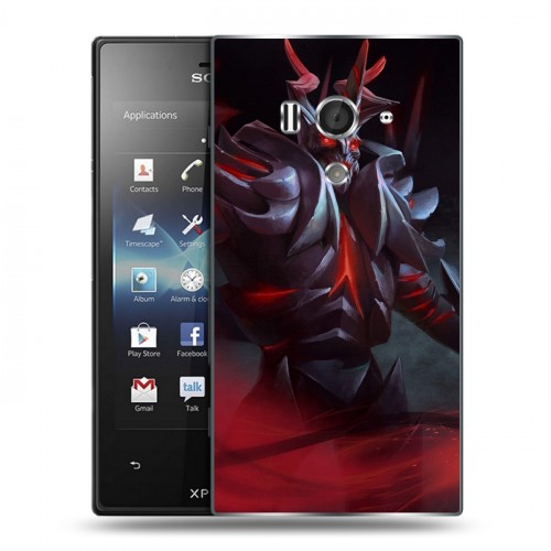 Дизайнерский пластиковый чехол для Sony Xperia acro S Dota 2