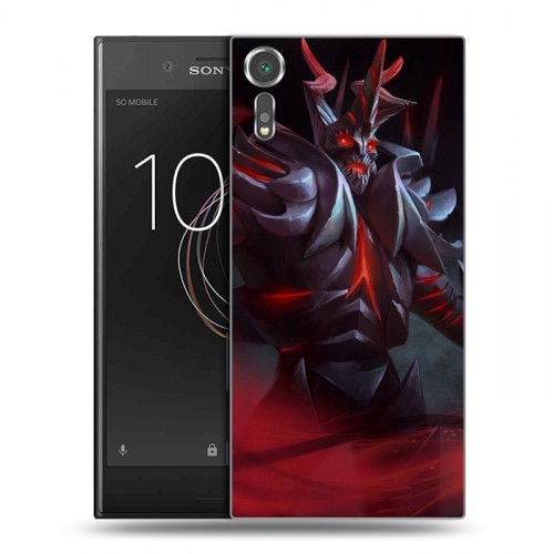 Дизайнерский пластиковый чехол для Sony Xperia XZs Dota 2