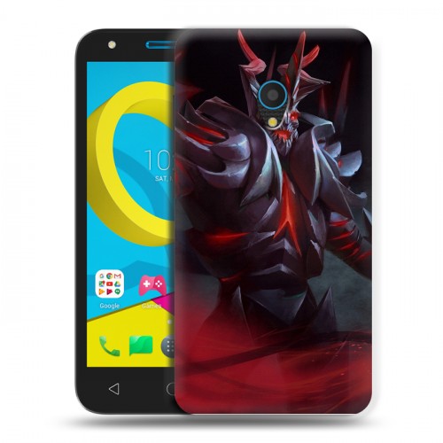 Дизайнерский пластиковый чехол для Alcatel U5 Dota 2