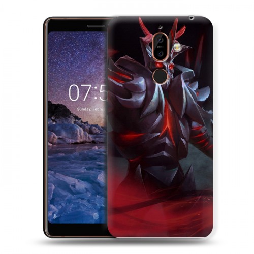 Дизайнерский пластиковый чехол для Nokia 7 Plus Dota 2