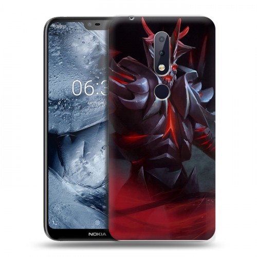 Дизайнерский пластиковый чехол для Nokia 6.1 Plus Dota 2