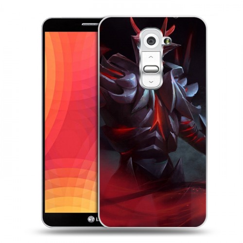 Дизайнерский пластиковый чехол для LG Optimus G2 Dota 2