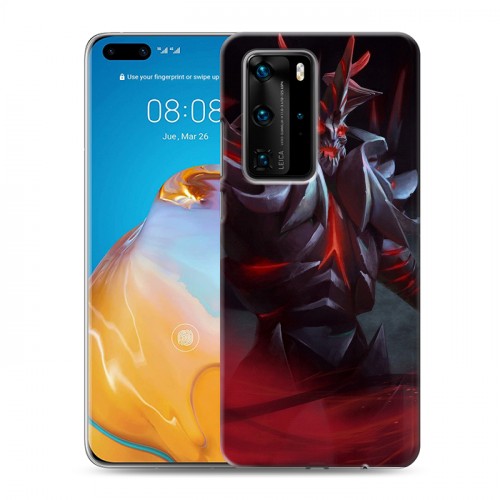 Дизайнерский пластиковый чехол для Huawei P40 Pro Dota 2