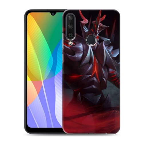 Дизайнерский пластиковый чехол для Huawei Y6p Dota 2