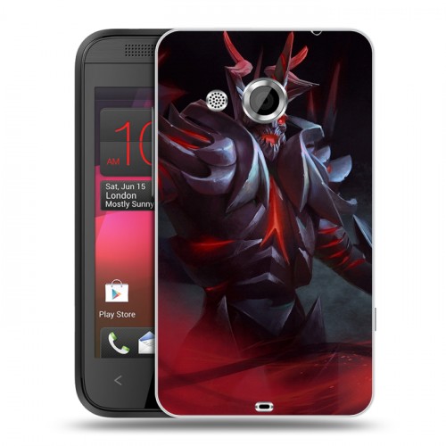 Дизайнерский пластиковый чехол для HTC Desire 200 Dota 2