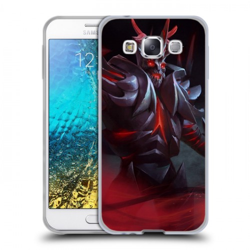 Дизайнерский пластиковый чехол для Samsung Galaxy E5 Dota 2