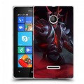 Дизайнерский пластиковый чехол для Microsoft Lumia 435 Dota 2