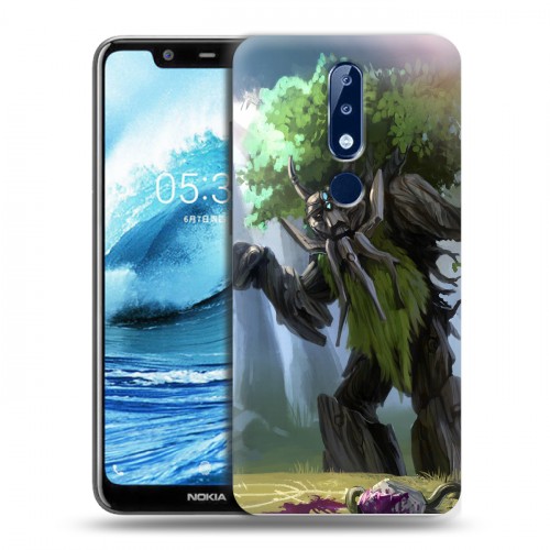 Дизайнерский пластиковый чехол для Nokia 5.1 Plus Dota 2