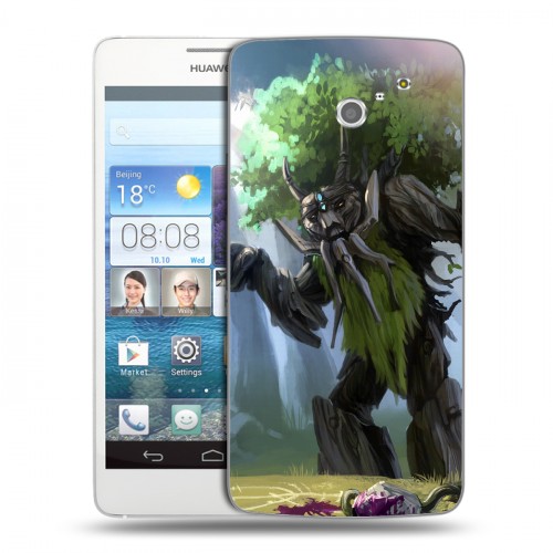 Дизайнерский пластиковый чехол для Huawei Ascend D2 Dota 2