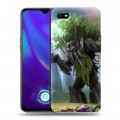 Дизайнерский силиконовый с усиленными углами чехол для OPPO A1k Dota 2