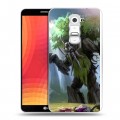 Дизайнерский пластиковый чехол для LG Optimus G2 Dota 2