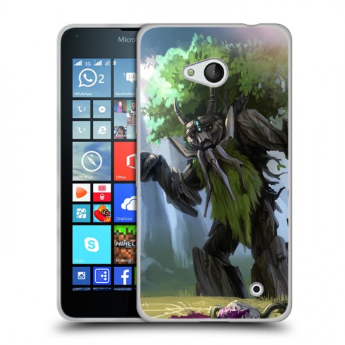 Дизайнерский пластиковый чехол для Microsoft Lumia 640 Dota 2