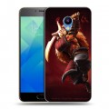 Дизайнерский силиконовый чехол для Meizu M5 Dota 2