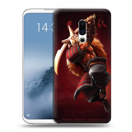 Дизайнерский силиконовый чехол для Meizu 16th Plus Dota 2