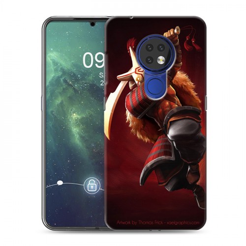 Дизайнерский силиконовый чехол для Nokia 6.2 Dota 2