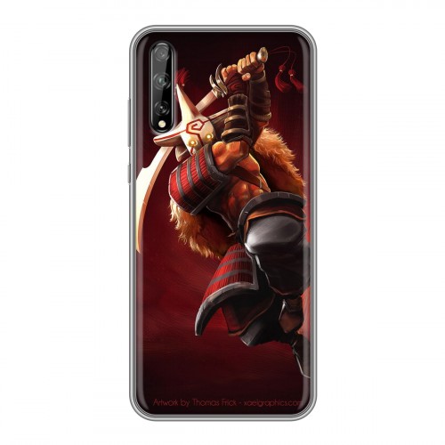 Дизайнерский силиконовый чехол для Huawei Y8p Dota 2