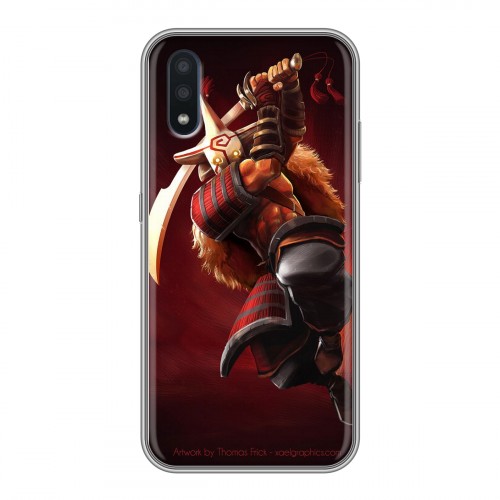 Дизайнерский силиконовый чехол для Samsung Galaxy M01 Dota 2