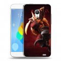 Дизайнерский силиконовый чехол для  Meizu MX3 Dota 2