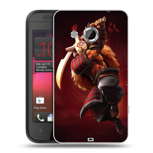 Дизайнерский пластиковый чехол для HTC Desire 200 Dota 2